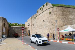 Land gate, one of the gates to the Ottoman-period old town of Acre