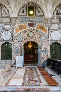 Entrance to the Al-Jazzar mosque, Acre