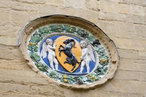 Butchers and graziers guild, coat of arms, Florence
